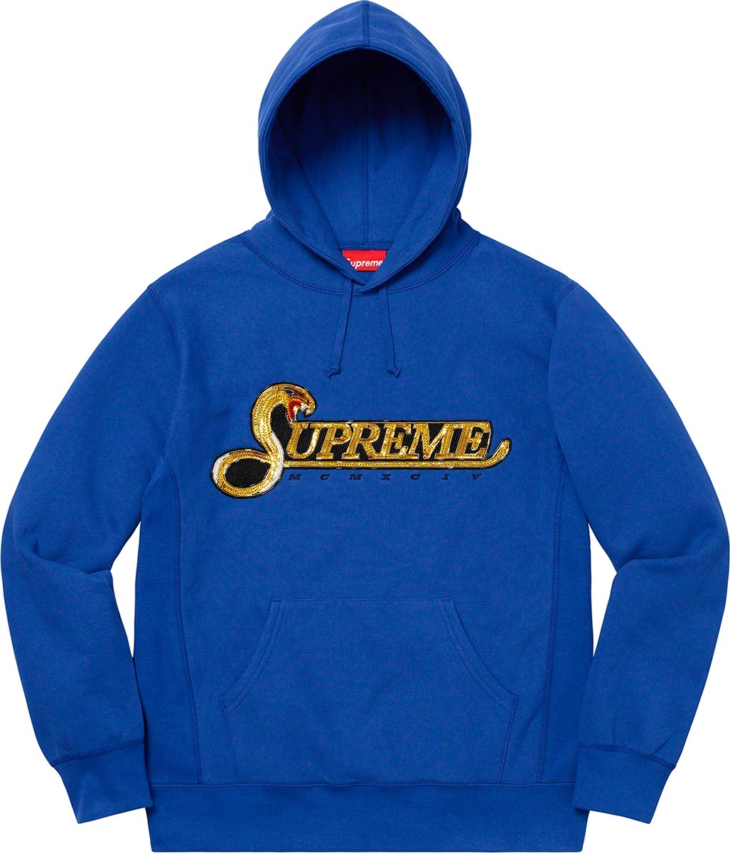 Sequin Viper Hooded Sweatshirt view 2